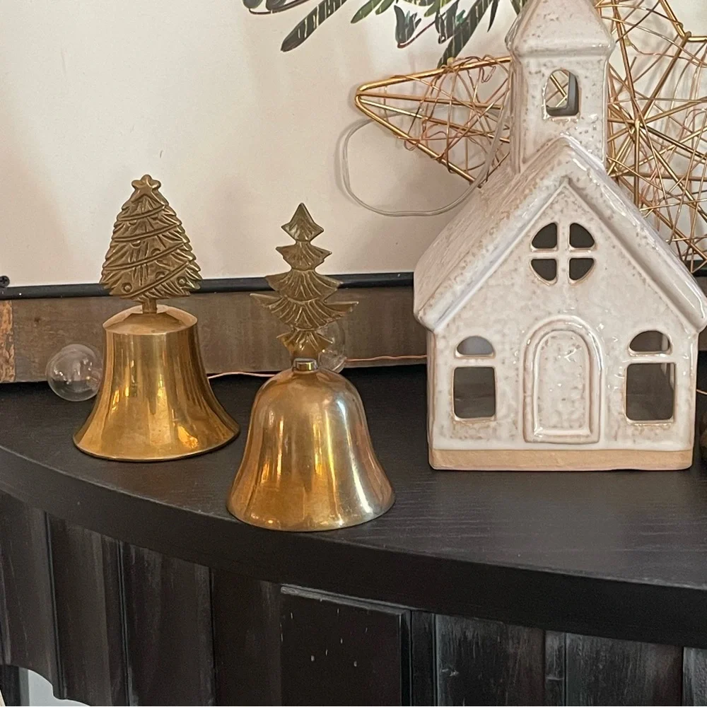 Vintage Brass Christmas 🎄 Bell 🔔